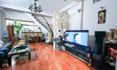 BÁN NHÀ QUẬN 3 SÁT HXH 60M2 NGANG 5M 4 TẦNG BTCT SÂN THƯỢNG TRẦN QUANG DIỆU 7.8 TỶ.