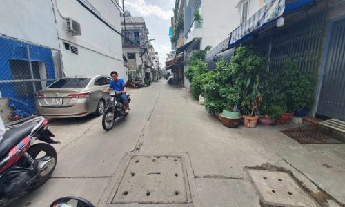 BÁN NHÀ BÌNH THẠNH HẺM XE TẢI 4 TẦNG 4 PHÒNG NGỦ HẺM THÔNG CHÍNH CHỦ ĐINH TIÊN HOÀNG 4.7 TỶ.