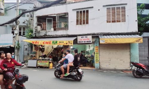 BÁN NHÀ MẶT TIỀN 60M2 NGANG 9M KINH DOANH ĐỈNH SÁT QUẬN 10 LÊ MINH XUÂN 8 TỶ.