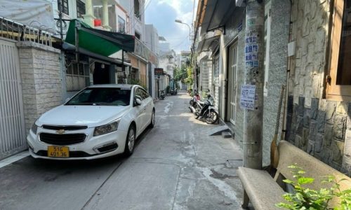 BÁN NHÀ BÌNH THẠNH HẺM XE TẢI OTO VÀO NHÀ 60M2 NGANG 4M TIỆN XÂY 5 TẦNG HOÀNG HOA THÁM 6.9 TỶ.