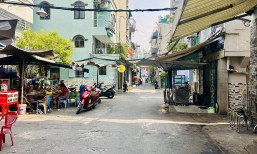 BÁN NHÀ QUẬN 3 HẺM XE TẢI 70M2 5 TẦNG NGANG 6M CHDV 9 PN HẺM THÔNG HAI BÀ TRƯNG 15.5 TỶ.