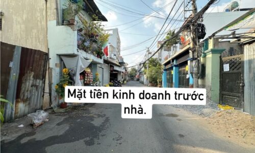 BÁN NHÀ GIÁP PHÚ NHUẬN HXH TRẢI NHỰA 55M2 NỞ HẬU 4M TIỆN XÂY MỚI TRƯƠNG ĐĂNG QUẾ 4.99 TỶ.