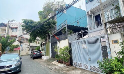 BÁN NHÀ BÌNH THẠNH HẺM XE TẢI 60M2 3 TẦNG NGANG 5.5M SÁT MT HOÀNG HOA THÁM 8.2 TỶ.