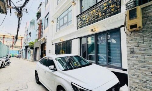 BÁN NHÀ BÌNH THẠNH OTO VÀO NHÀ 60M2 5 TẦNG NGANG 8M ĐỈNH SÁT MT BẠCH ĐẰNG 11.8 TỶ.