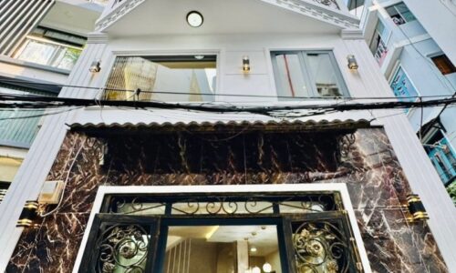 BÁN NHÀ PHÚ NHUẬN HXH 45M2 5 TẦNG NGANG GẦN 6M ĐẸP LL KHU PXL HOA CAU 8.9 TỶ.